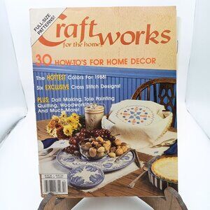 Vintage Craftworks Magazine November December 1987 For the Home